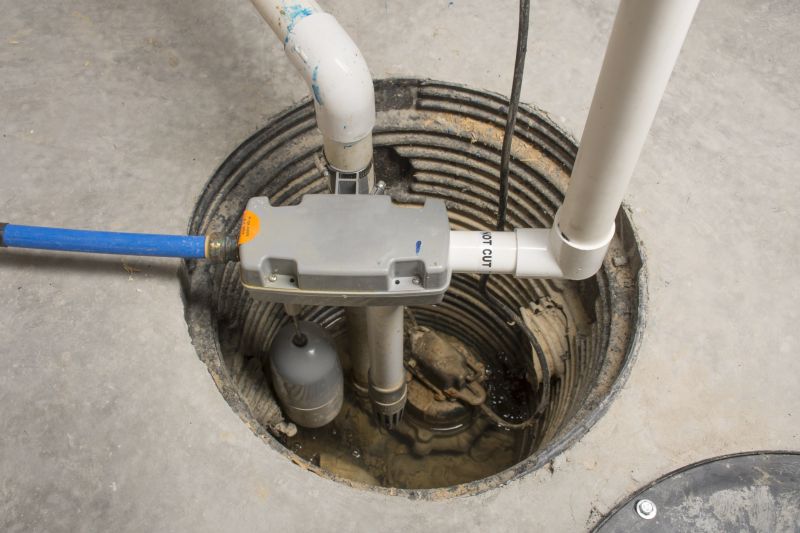Basement Drainage Installation in Warwick, RI