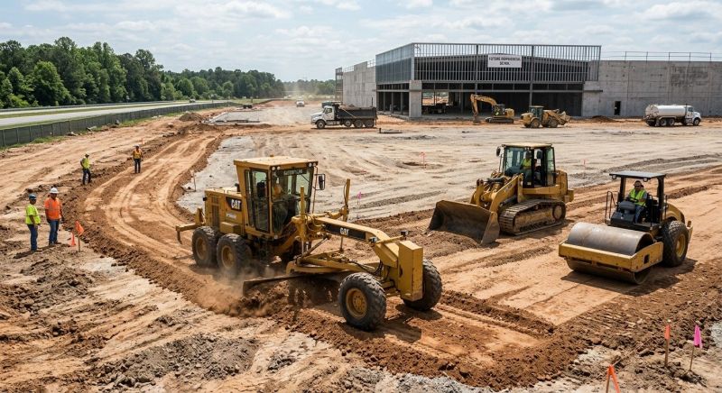 Parking Lot Excavation in Atlanta, GA